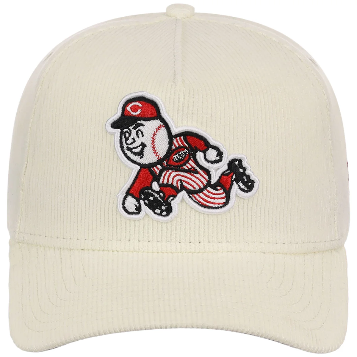 Cincinnati Reds MLB Chrome Cord FASHION CORE New Era 9FORTY A-Frame detail view