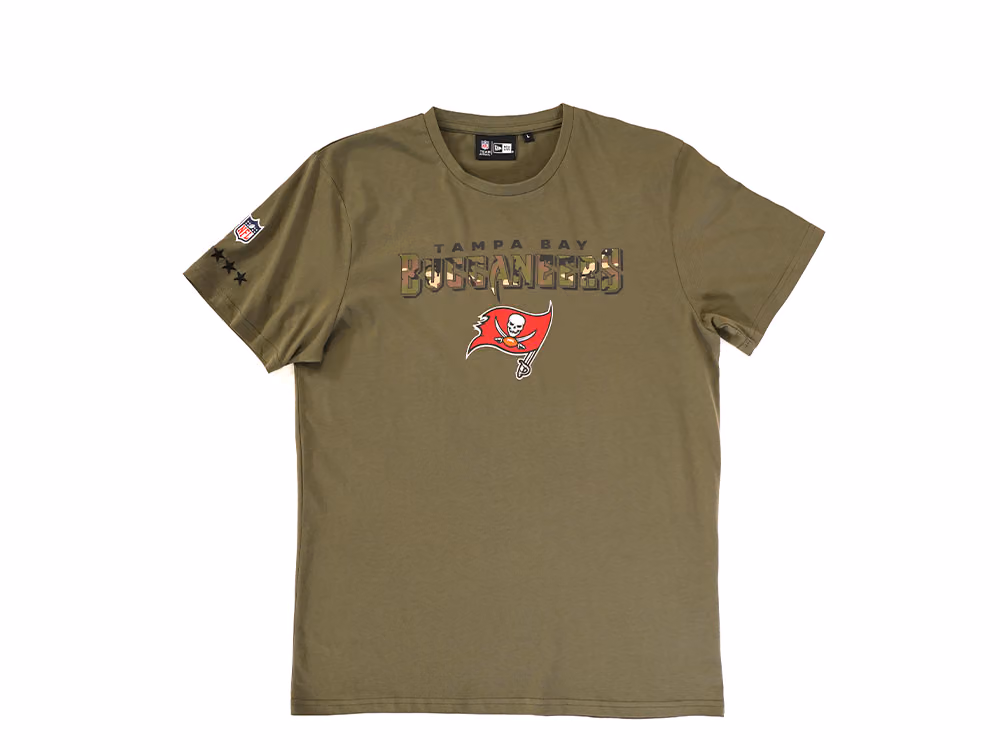 New Era Tampa Bay Buccaneers Camo NFL T-Shirt front