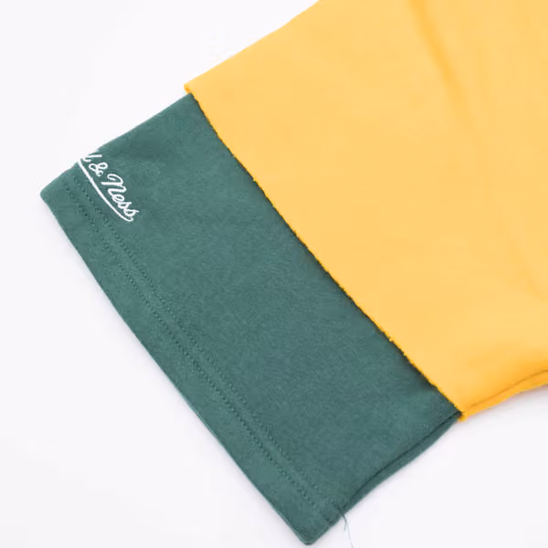 Green Bay Packers Mitchell & Ness Cut Sleeves Fleece Short Sleeve NFL Hoodie view 6