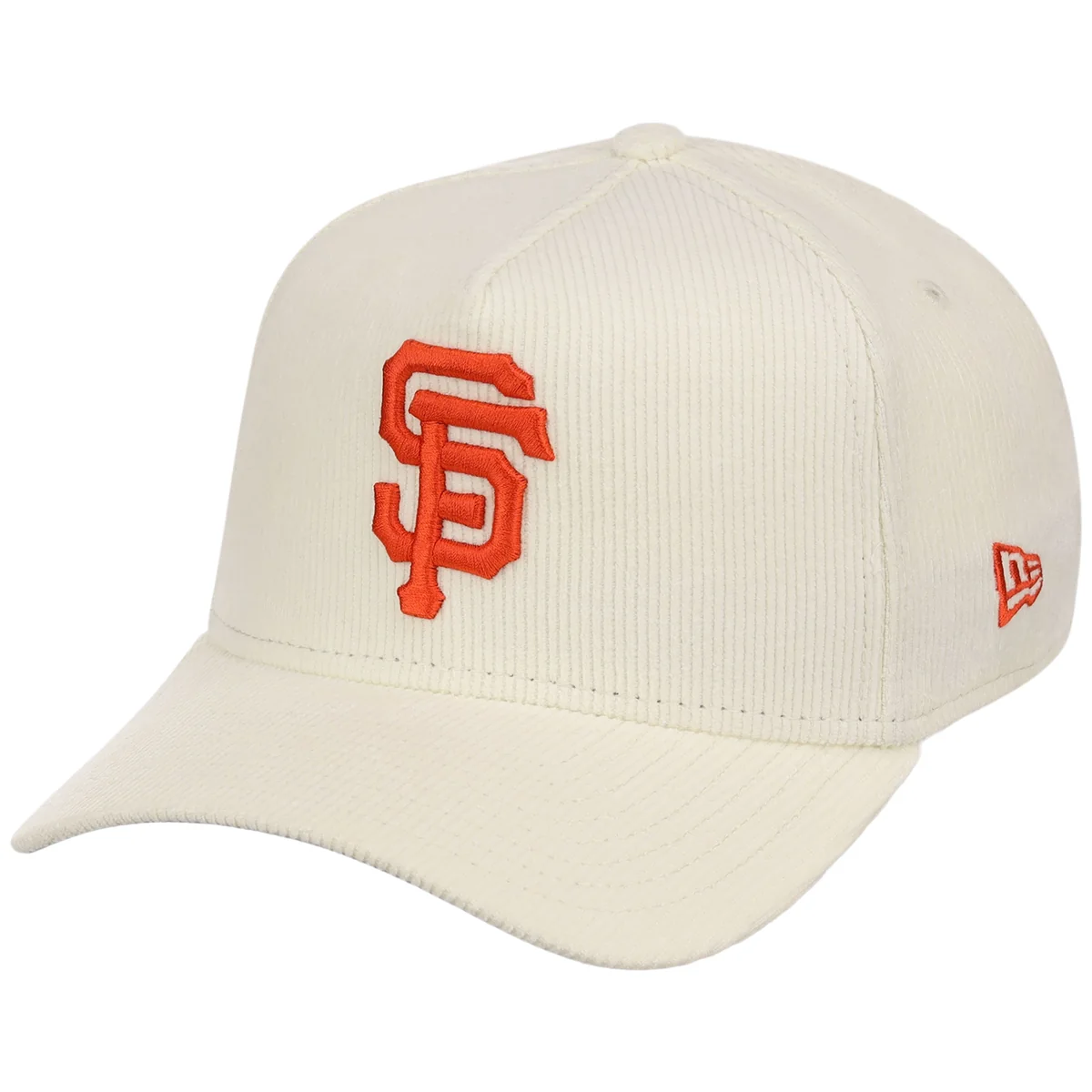 San Francisco Giants MLB Chrome Cord FASHION CORE New Era 9FORTY A-Frame detail view