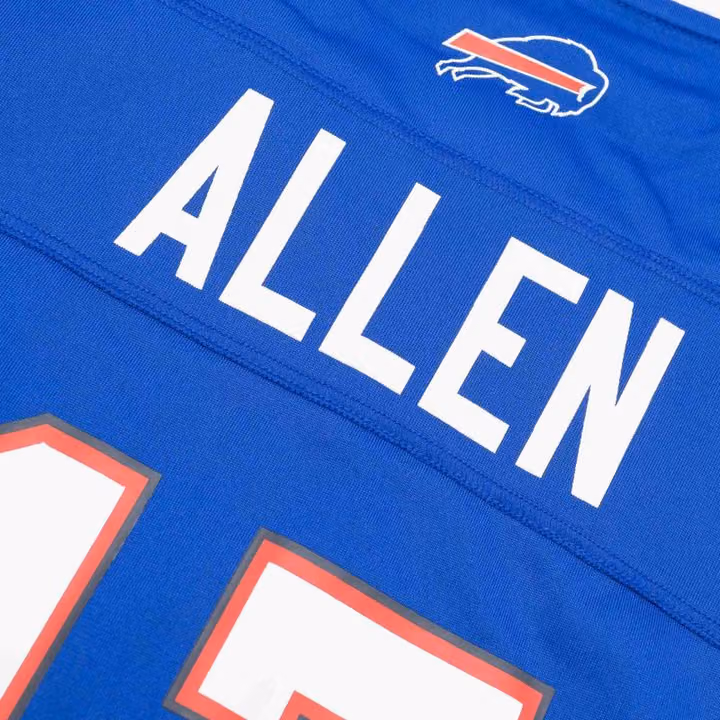 Josh Allen #17 Buffalo Bills Nike Game NFL Jersey Blue (WOMEN'S) view 4