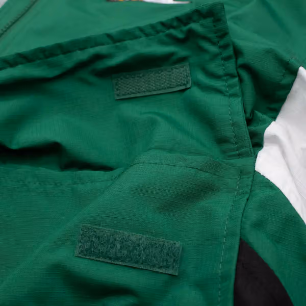 Philadelphia Eagles NFL Quarter Zip Windbreaker Jacket Green view 5