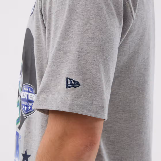 Vancouver Canucks Sport Classics Oversized NHL T-Shirt Gray view 5
