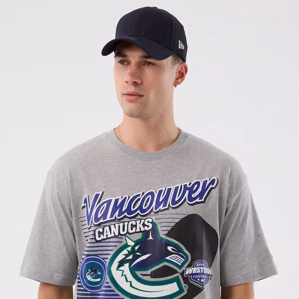 Vancouver Canucks Sport Classics Oversized NHL T-Shirt Gray view 6