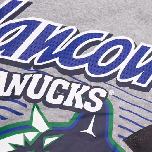 Vancouver Canucks Sport Classics Oversized NHL T-Shirt Gray view 3
