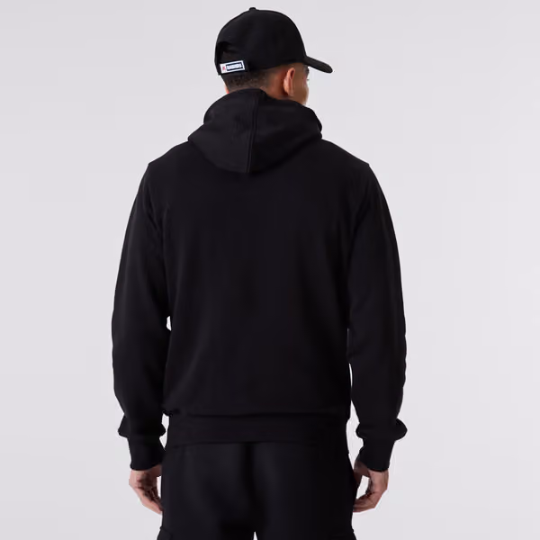 Las Vegas Raiders Established New Era NFL Hoodie Black view 2