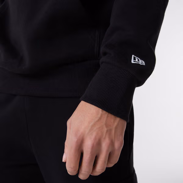 Las Vegas Raiders Established New Era NFL Hoodie Black view 4