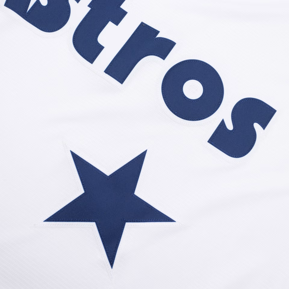 Houston Astros Cooperstown Collection Nike MLB Jersey White view 3