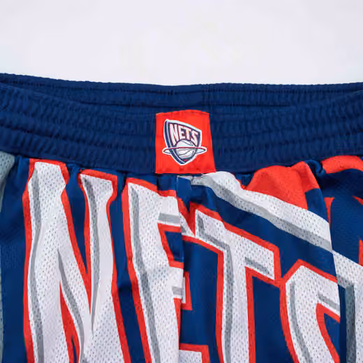 New Jersey Nets Mitchell & Ness Jumbotron 2.0 NBA Shorts view 4