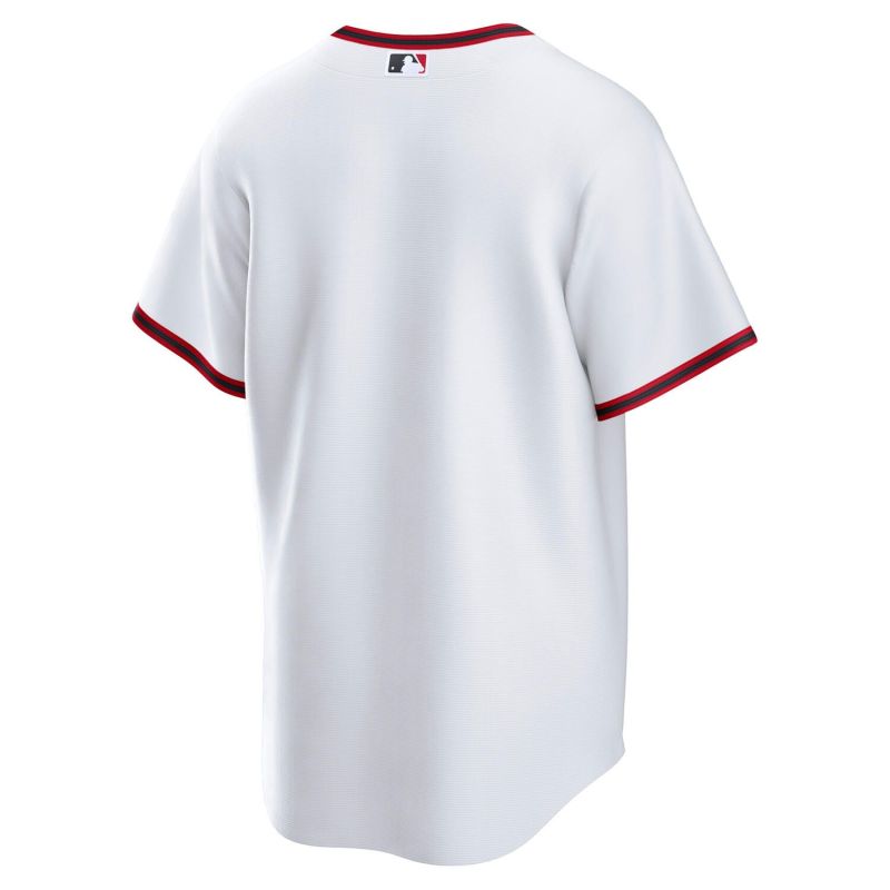 Cleveland Guardians Nike Replica MLB Home Jersey White view 2