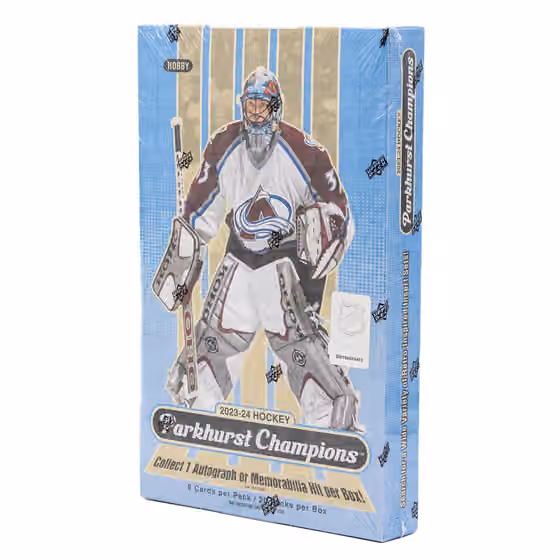 2023/24 Upper Deck Parkhurst Champions Hockey NHL Hobby Box view 1