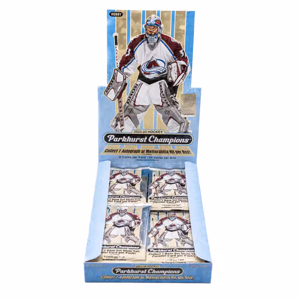 2023/24 Upper Deck Parkhurst Champions Hockey NHL Hobby Box view 2
