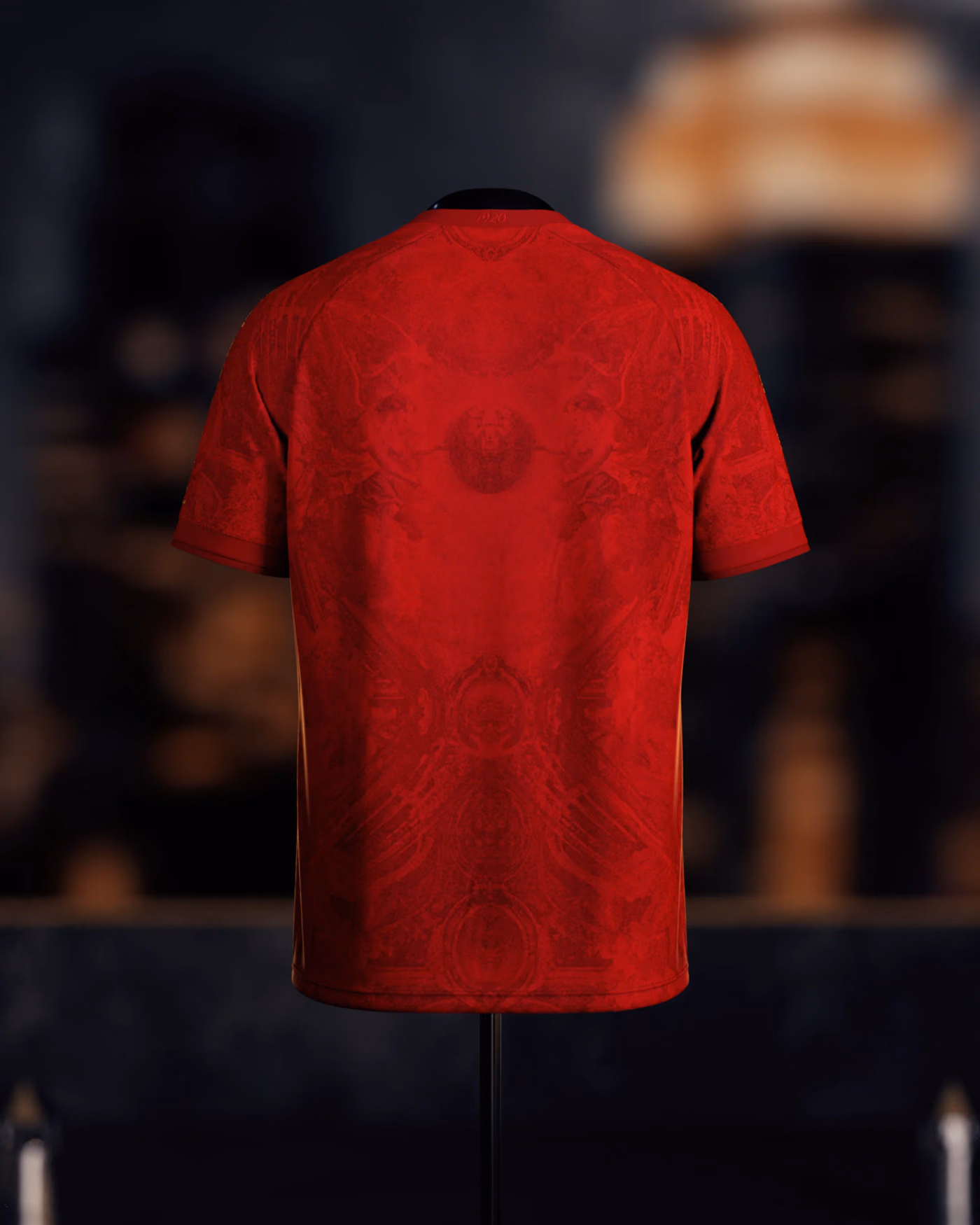 Jersevo Custom Personalized Spain Heritage Jersey (2026 Champions Edition) - España back view