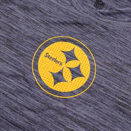 Pittsburgh Steelers 2025 NFL Sideline Nike Velocity Performance T-Shirt Gray view 4