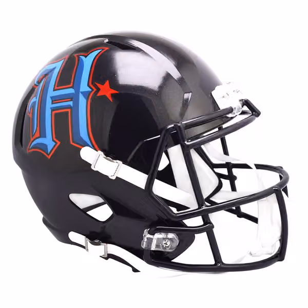 Houston Texans Replica On Field Alternate NFL Speed Full Size Helmet Navy view 1