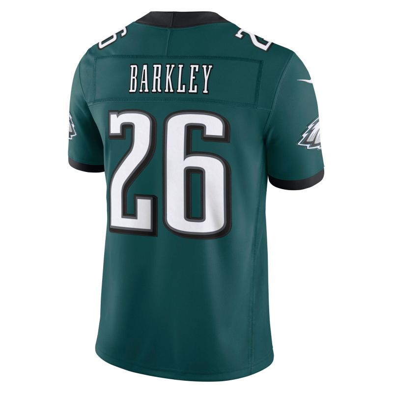 Saquon Barkley #26 Philadelphia Eagles 2026 Stitched Limited NFL Jersey Green view 3