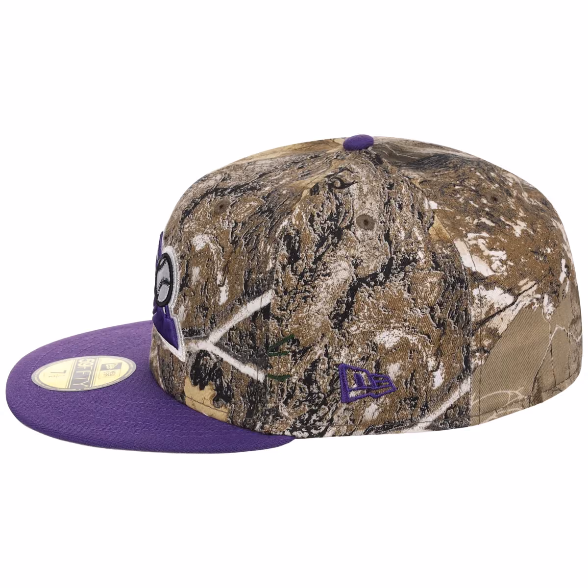 Colorado Rockies MLB Realtree OTC New Era 59FIFTY detail view