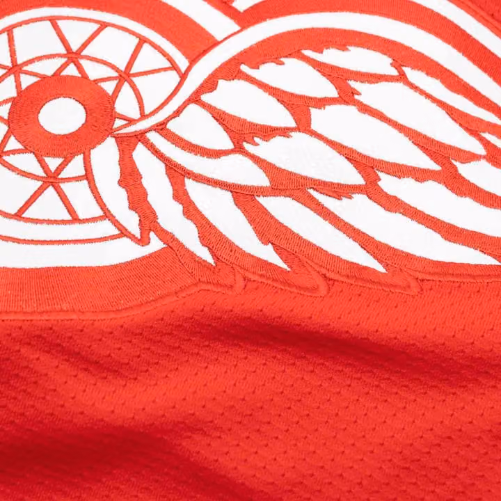 Gordie Howe #9 Detroit Red Wings 1960-61 Premium Power Play NHL Jersey Red view 5