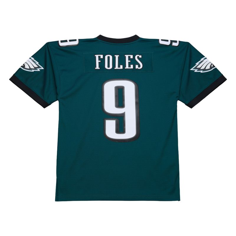 Nick Foles #9 Philadelphia Eagles 2017 Legacy Throwback NFL Jersey Green view 1