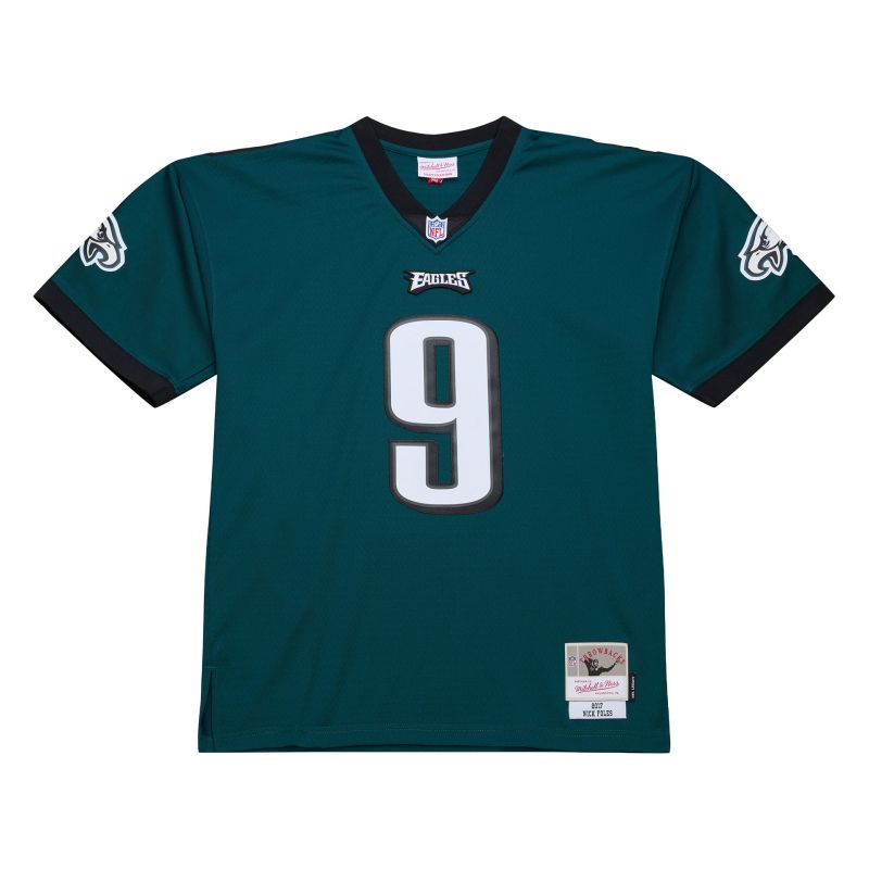 Nick Foles #9 Philadelphia Eagles 2017 Legacy Throwback NFL Jersey Green view 2