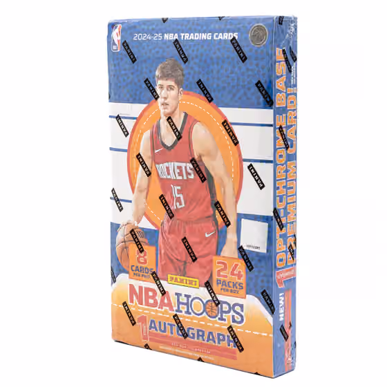 2024/25 Panini NBA Hoops Basketball Hobby Box view 1