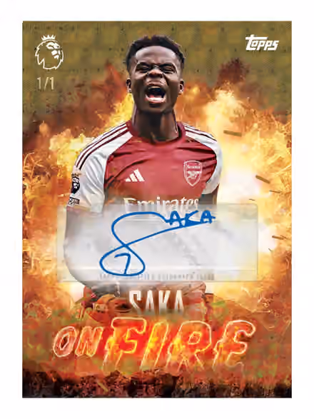 2025/26 Topps Premier League Football (Soccer) EPL Retail Mega Tin view 7