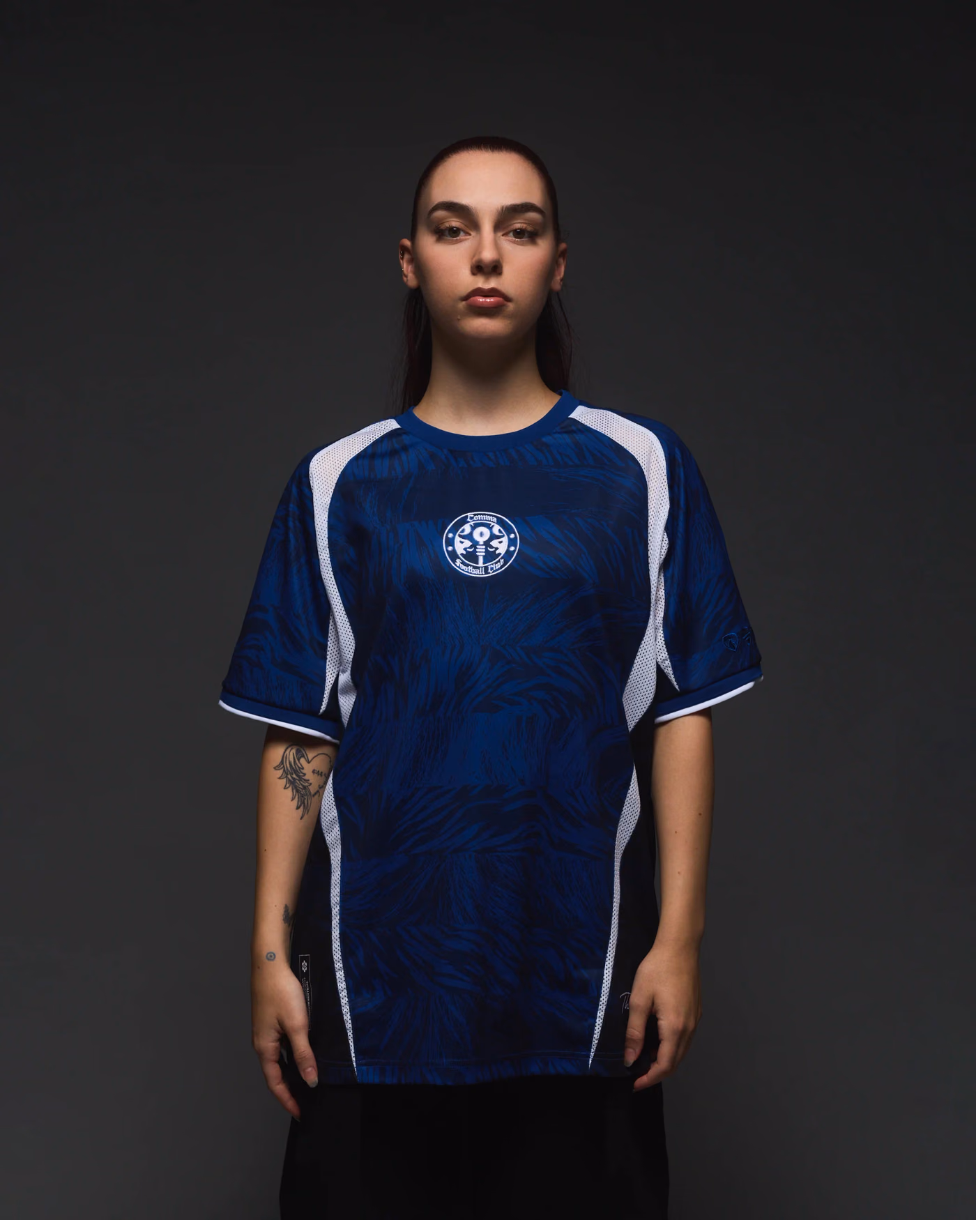 Jersevo Custom Personalized The Drog Jersey (The Blues) front view