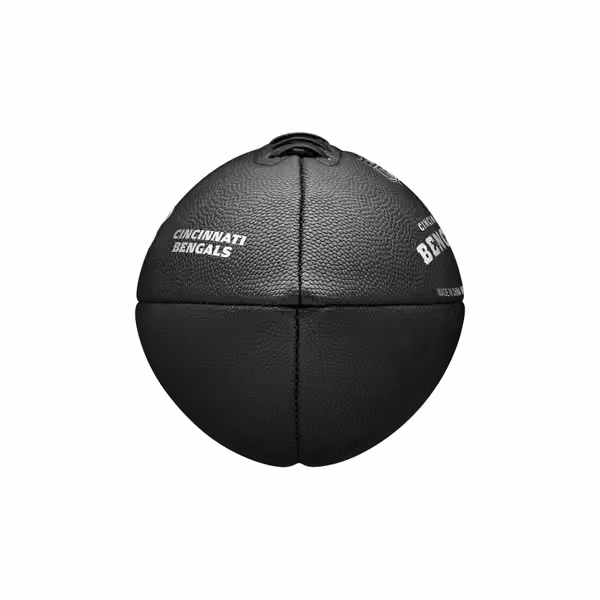 Cincinnati Bengals Wilson Metallic Premiere Full Size NFL Football view 4
