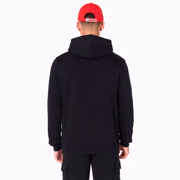 Tampa Bay Buccaneers Logo Hoodie NFL Sweatshirt Black view 2