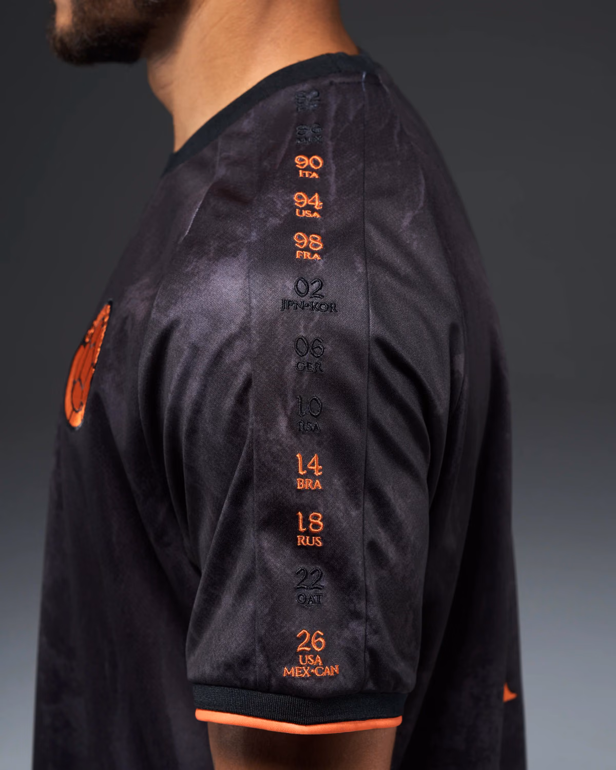 Jersevo Custom Personalized El Bandido Heritage Jersey (2026WC Edition) left sleeve detail