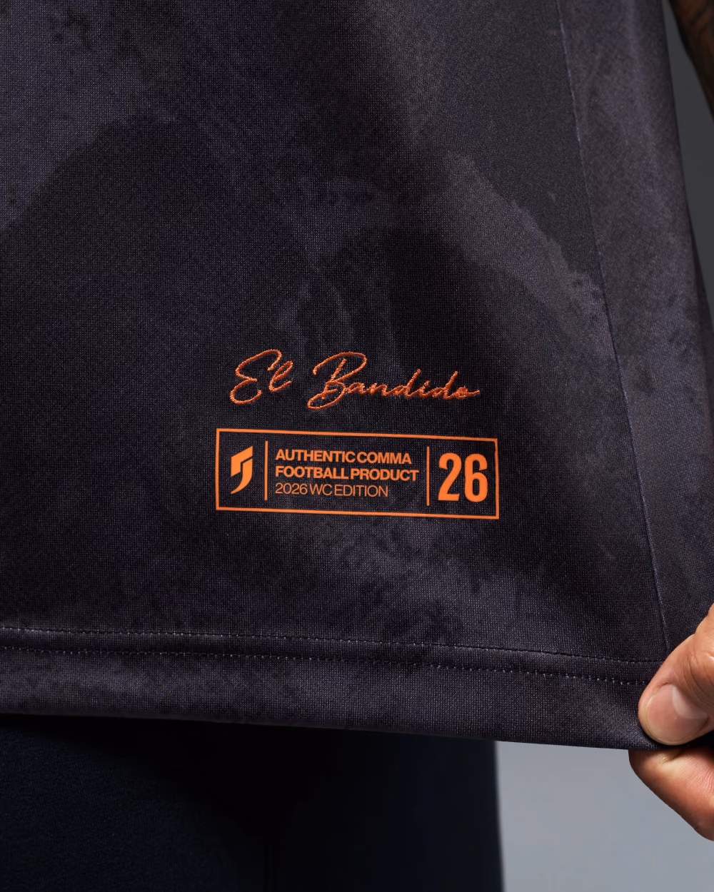 Jersevo Custom Personalized El Bandido Heritage Jersey (2026WC Edition) detail view 6