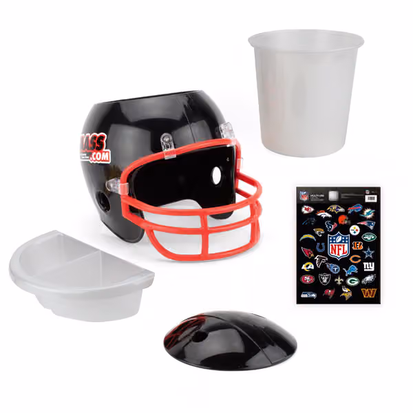 Football Snack Helmet (incl. NFL Sticker-Set) view 2