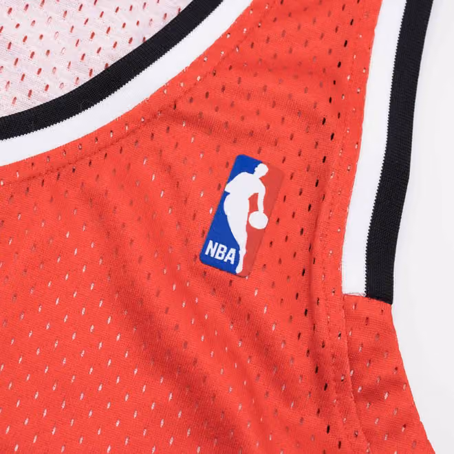 Damian Lillard #0 Portland Trail Blazers 2012-13 Mitchell & Ness Swingman NBA Jersey Red view 5