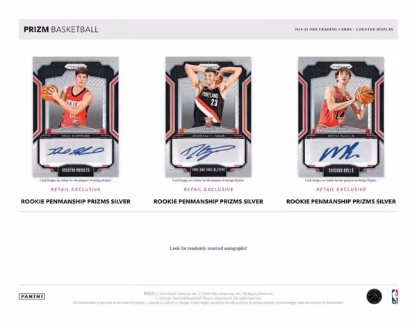 2024/25 Panini Prizm Basketball NBA Retail Box view 5