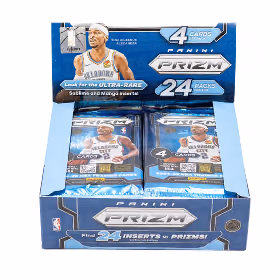 2024/25 Panini Prizm Basketball NBA Retail Box view 2