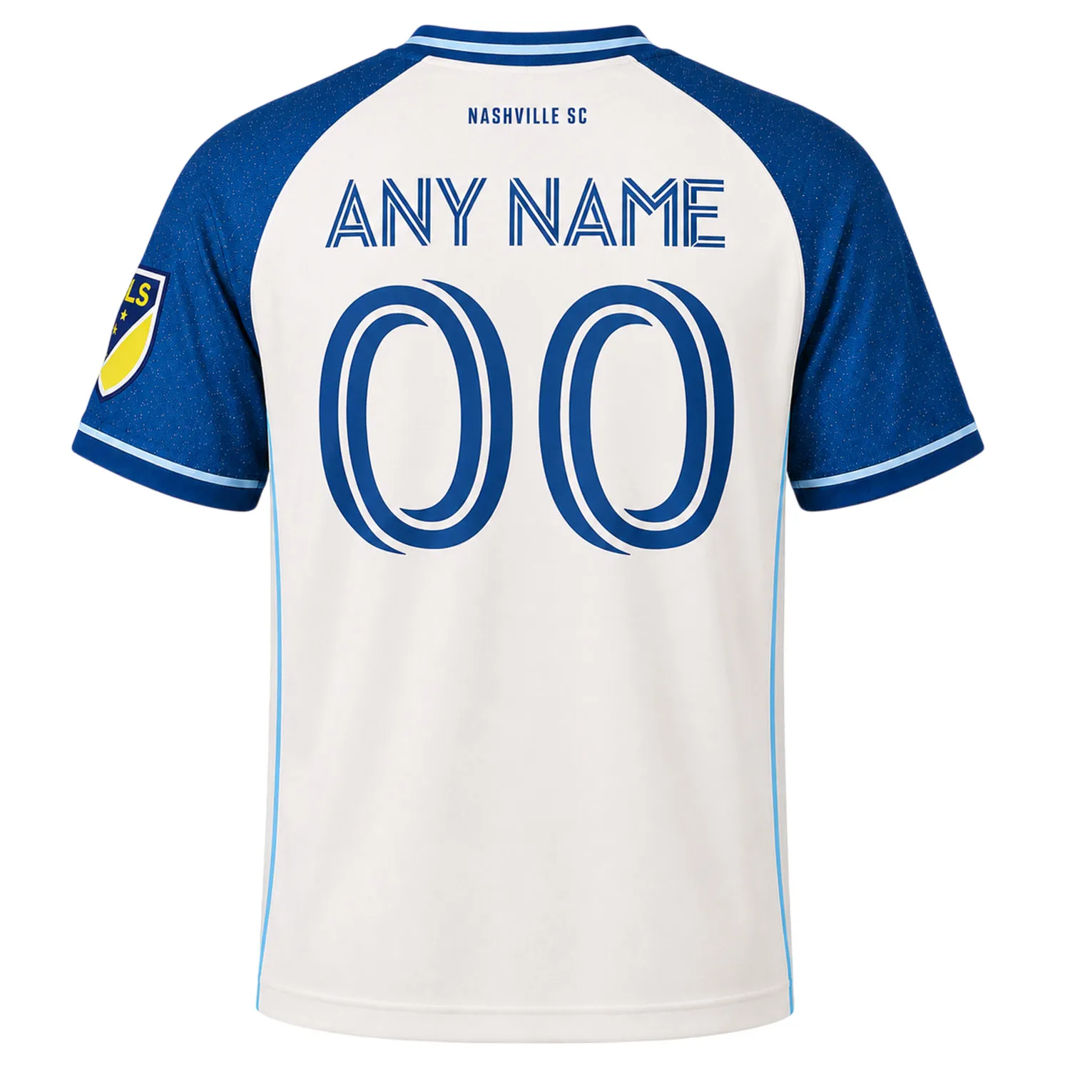 Nashville SC Personalized Jersey – Special White & Navy