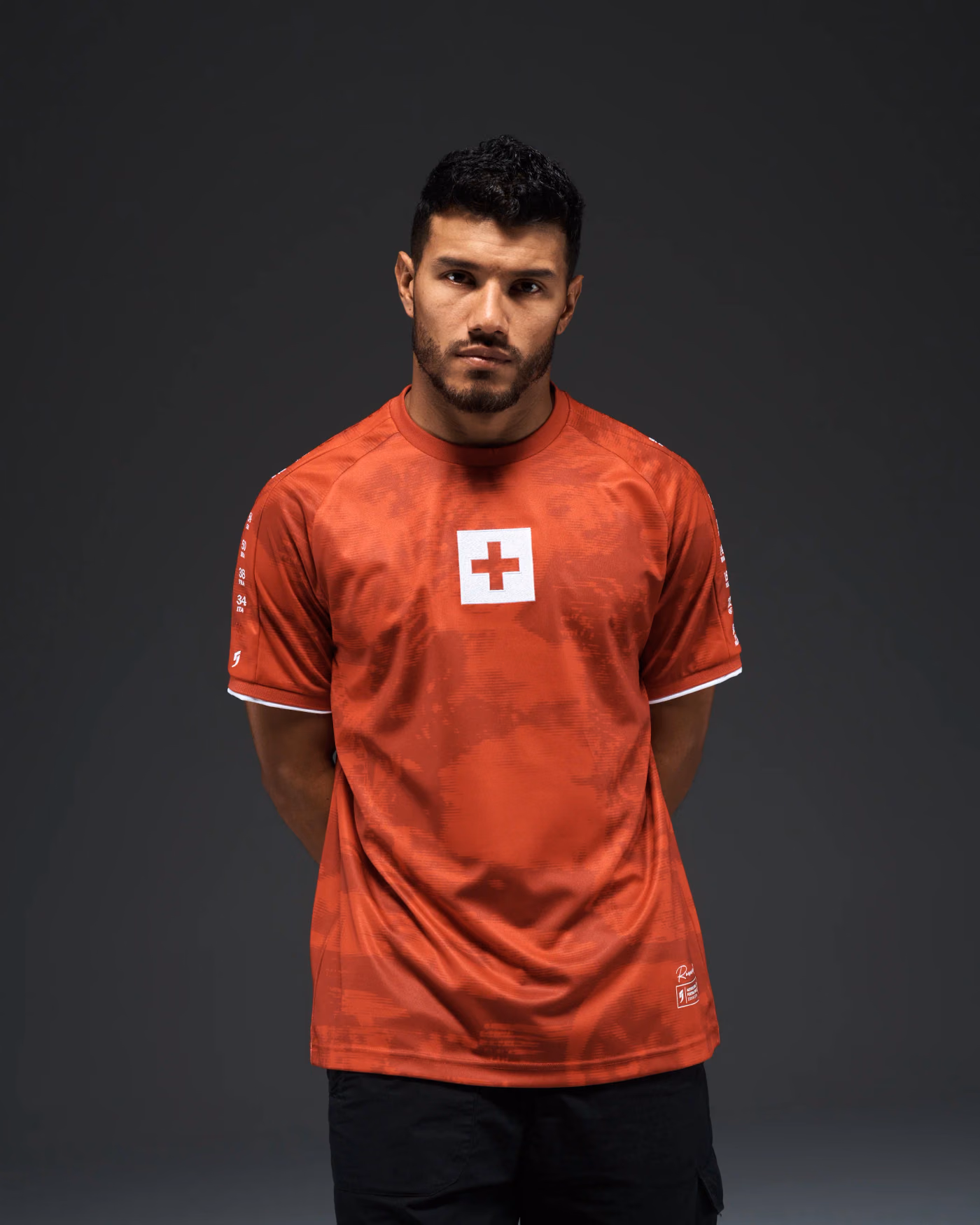 Jersevo Custom Personalized Switzerland Heritage Jersey (2026WC Edition) detail view 8