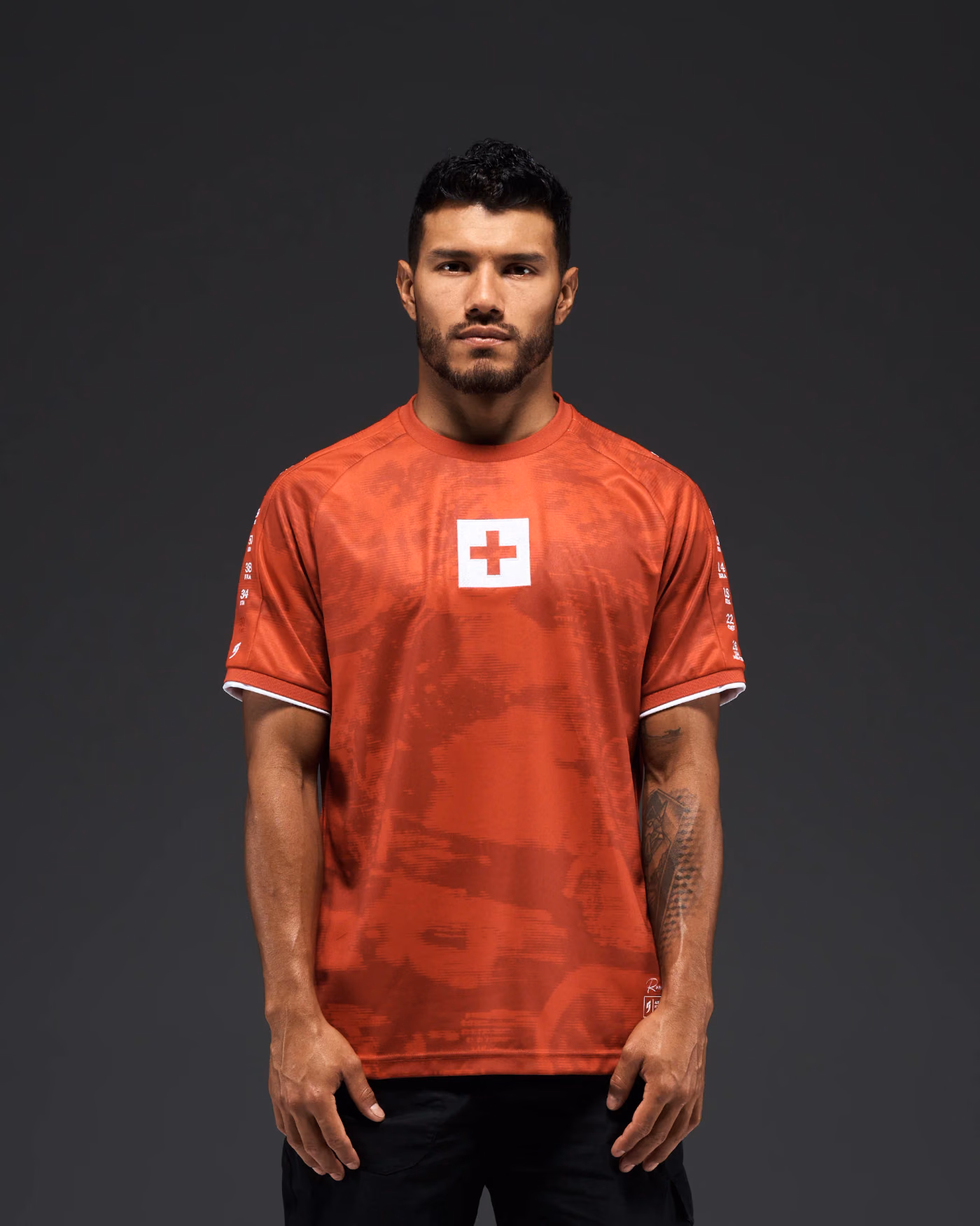 Jersevo Custom Personalized Switzerland Heritage Jersey (2026WC Edition) front view