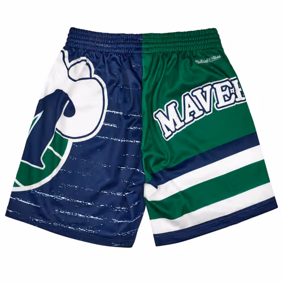 Dallas Mavericks Mitchell & Ness Jumbotron 3.0 NBA Shorts view 2