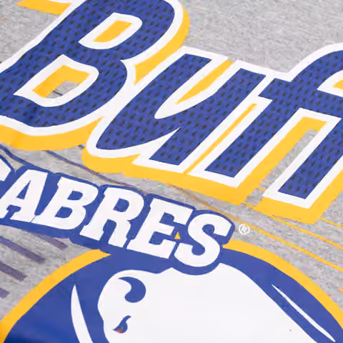 Buffalo Sabres Sport Classics Oversized NHL T-Shirt Gray view 6