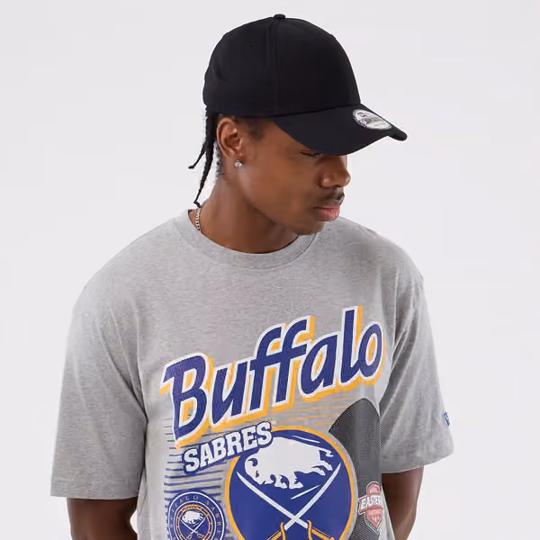 Buffalo Sabres Sport Classics Oversized NHL T-Shirt Gray view 4