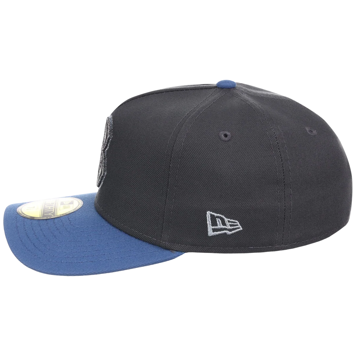 Brooklyn Dodgers MLB Indigo Steel New Era 59FORTY detail view