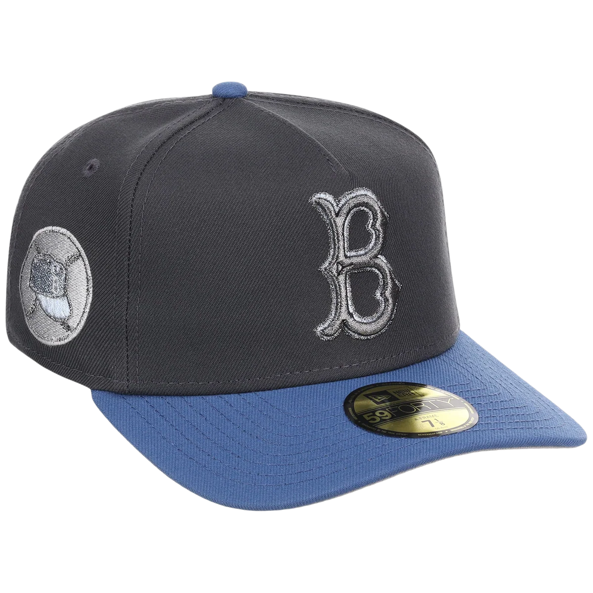 Brooklyn Dodgers MLB Indigo Steel New Era 59FORTY front view