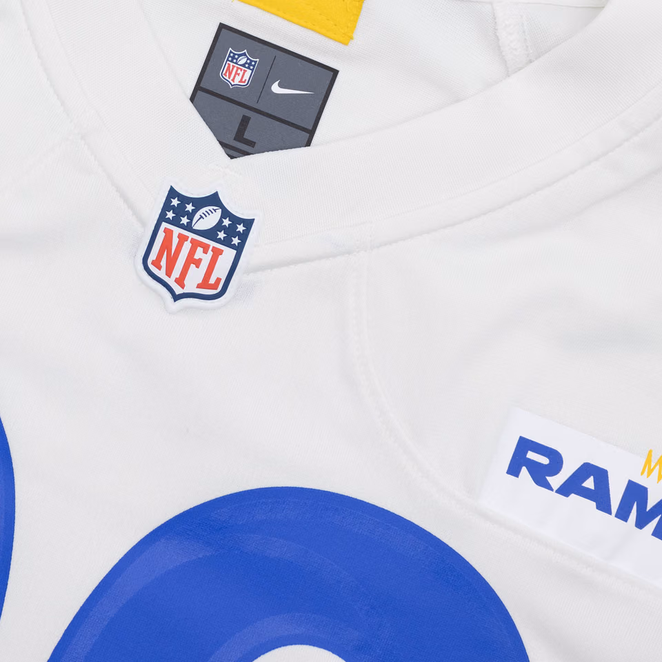 Aaron Donald #99 Los Angeles Rams Nike Game NFL Football Jersey White view 5