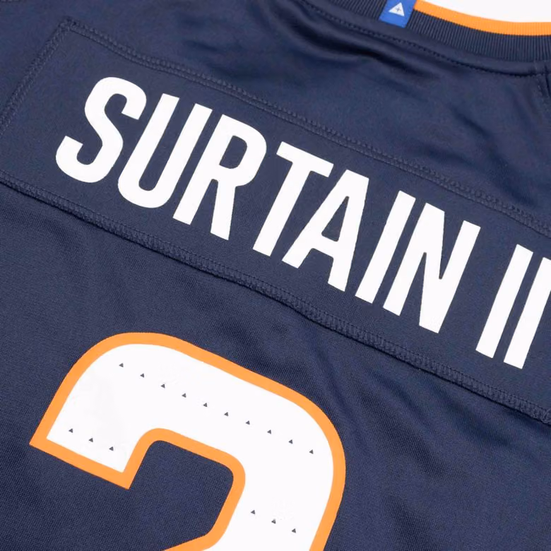 Patrick Surtain II #2 Denver Broncos Nike Game NFL Jersey Navy (WOMEN'S) view 2