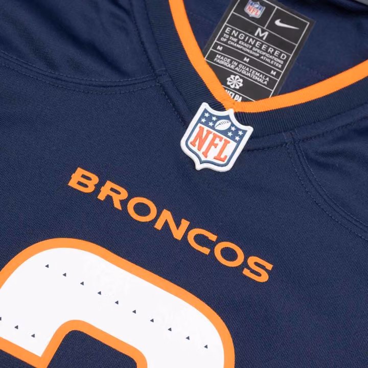 Patrick Surtain II #2 Denver Broncos Nike Game NFL Jersey Navy (WOMEN'S) view 3