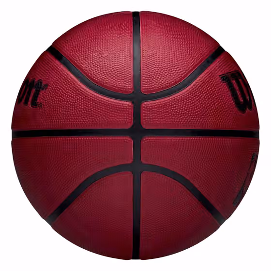 Miami Heat Solid Wilson NBA Basketball Red (Size 5) view 5