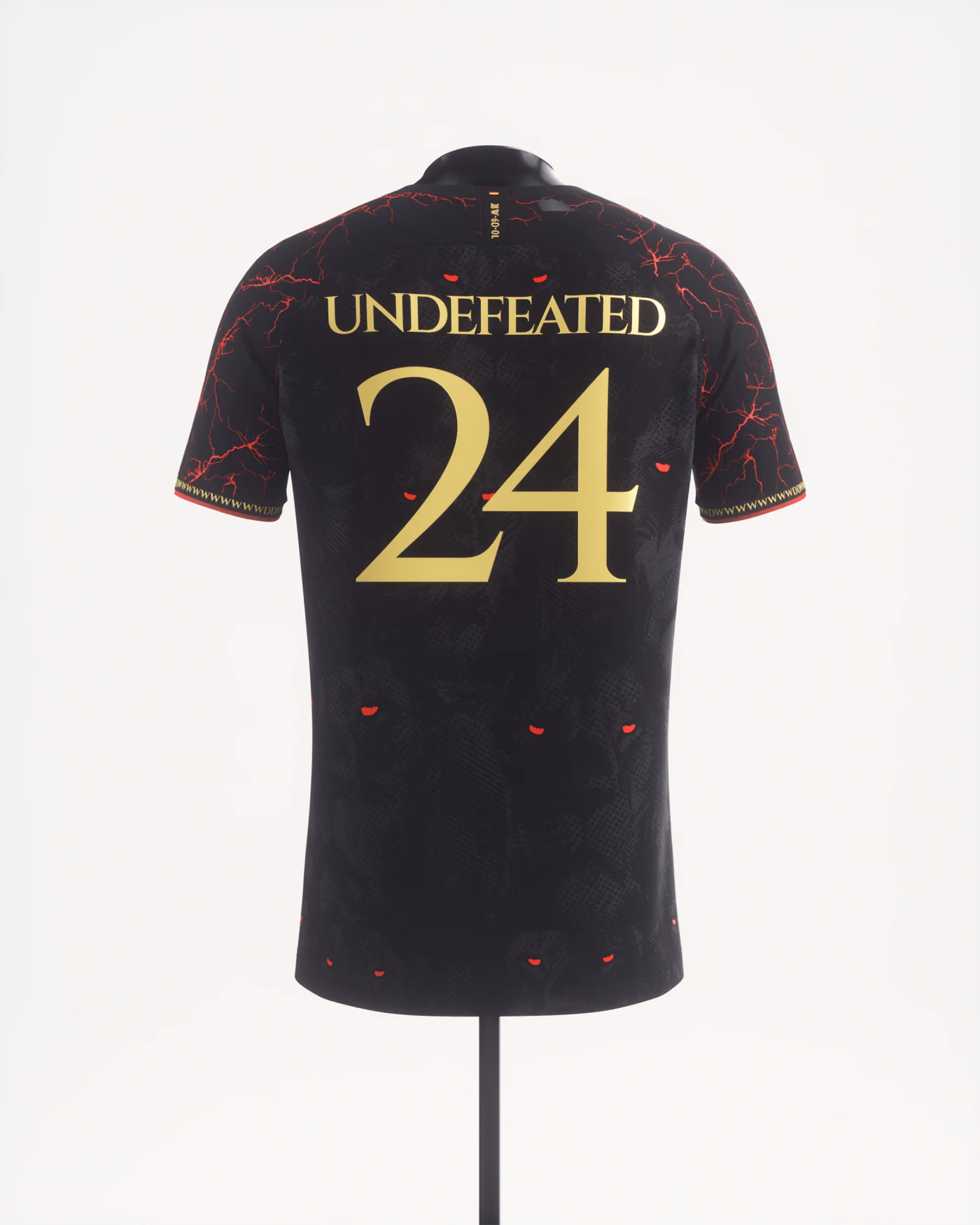 Jersevo Custom Personalized Neverlusen Jersey back view