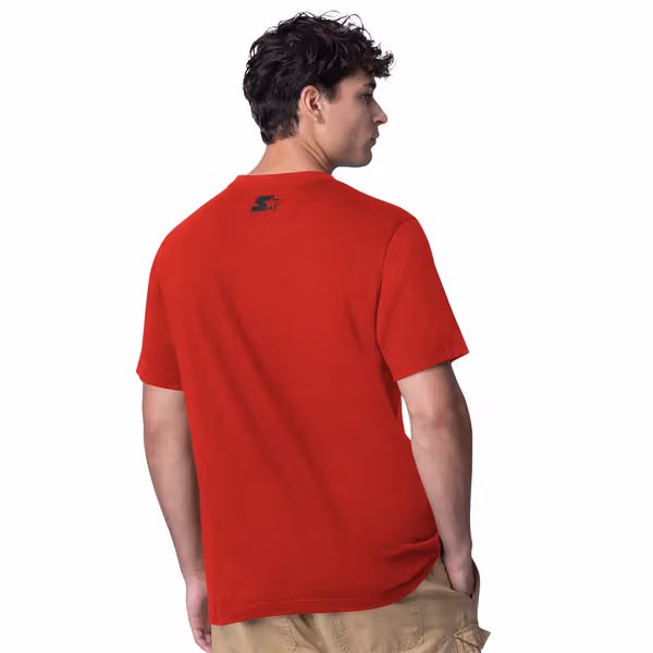 Louisville Cardinals Starter Team Arch NCAA T-Shirt Red view 2