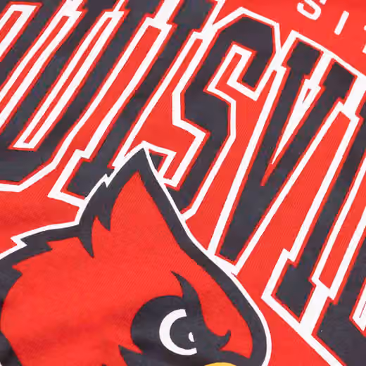 Louisville Cardinals Starter Team Arch NCAA T-Shirt Red view 3
